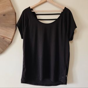 Champion | Strappy Back Trendy Athletic T-Shirt